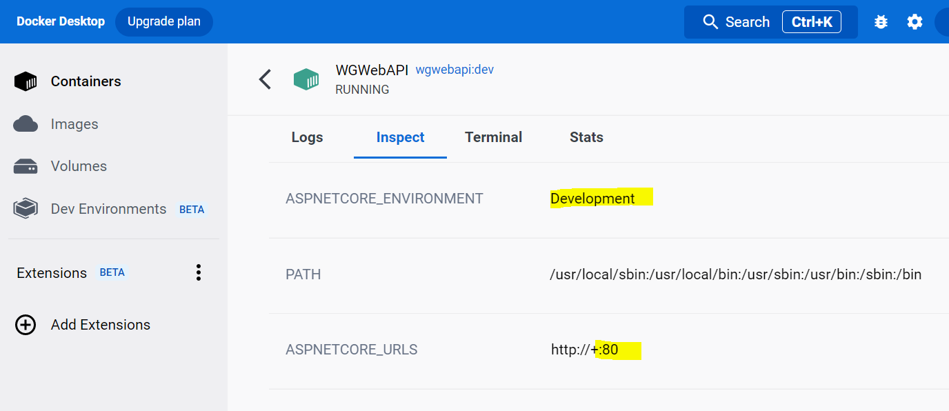  NET Core Visual Studio Docker K C 